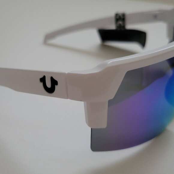 TRUE RELIGION Blade Shield Mirrored Sunglasses - NEW - Picture 6 of 9